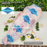 Mutton LEG BONE-IN kaki domba frozen Australia MIDFIELD whole cut 5-6 kg (price/kg)